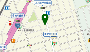 美容室88の地図画像