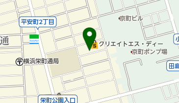 鶴見キリスト教会の地図画像