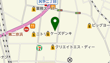 株式会社羽田研磨 第二工場の地図画像