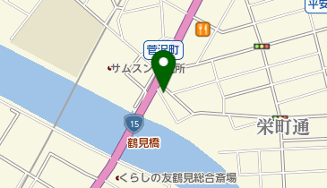 鶴見橋製作所の地図画像