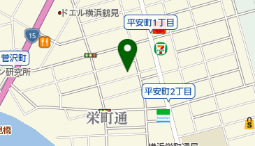 クリーニングはやしの地図画像