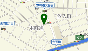 晃陽舎クリーニング店の地図画像