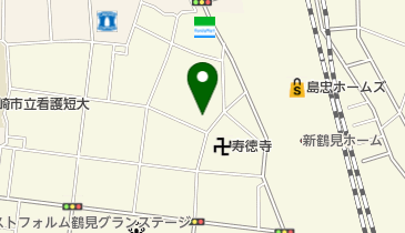 皆見ランドリーの地図画像