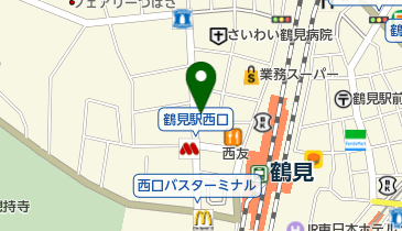 カワシマ靴店の地図画像