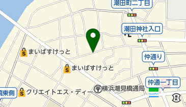 本町通商店街協同組合の地図画像