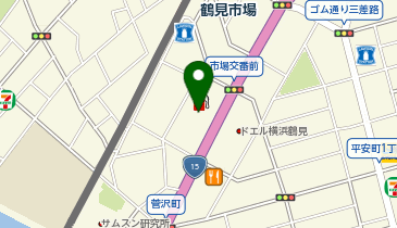 鶴見区工業会の地図画像