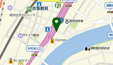 鶴見朝鮮人商工会の地図画像