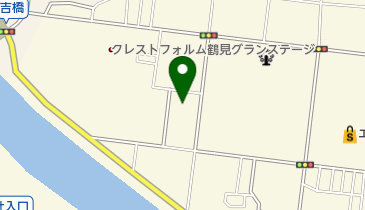 エホバの証人の横浜市末吉会衆王国会館の地図画像