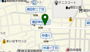 日本共産党鶴見区後援会の地図画像