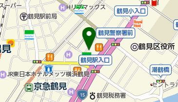 神奈川土建一般労働組合 横浜鶴見支部の地図画像