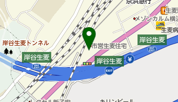 横浜交通労働組合 鶴見支部の地図画像