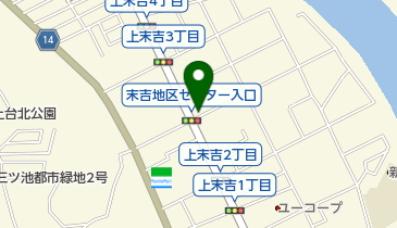 すずや清水化粧品店の地図画像