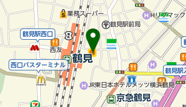 鶴見建設業組合の地図画像