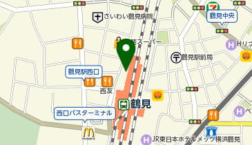 メガネのコイヌマミナール店の地図画像