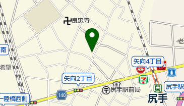 井上酒店の地図画像