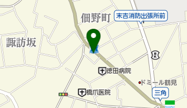 有限会社いそがや本店の地図画像