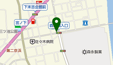 わさびの地図画像