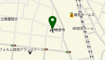 寿徳寺の地図画像