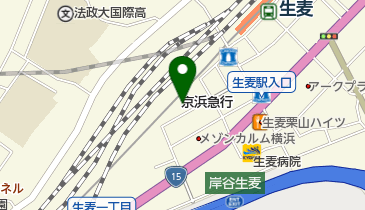 長生寺の地図画像