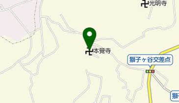 本覚寺の地図画像