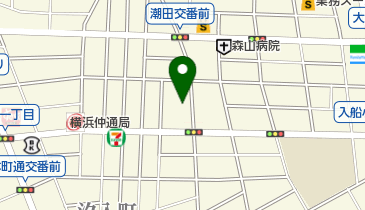 産経新聞 潮田専売所の地図画像
