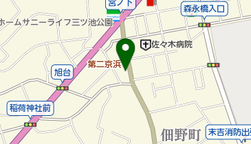 高橋畳店の地図画像