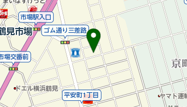 金子建具店の地図画像