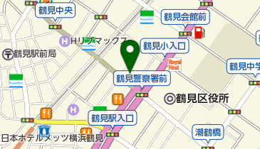 ドコモショップ鶴見店の地図画像