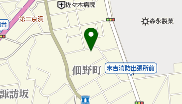 松岡建設株式会社の地図画像