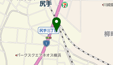 鶴見パークハイツ管理室の地図画像