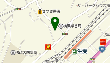 ハイホーム鶴見管理室の地図画像