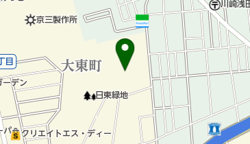 パークハイツ鶴見管理事務室の地図画像