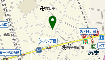 すずらん美容室の地図画像