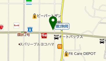 ビューティサロンひらやまの地図画像