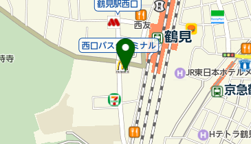 美容室ボネッカの地図画像