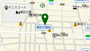 岡本経師店の地図画像