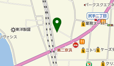 協栄工事株式会社の地図画像