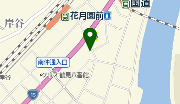 下嶋米店の地図画像