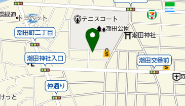 潮ファーマシーの地図画像