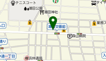 ますや洋品店の地図画像