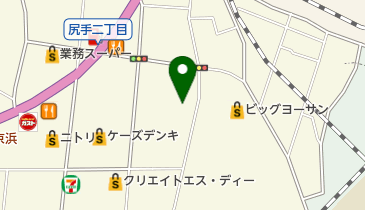 岡村洋服店の地図画像