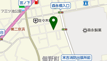 カットショップRingの地図画像