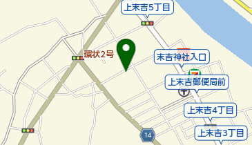 ヘアーサロンウチカワの地図画像