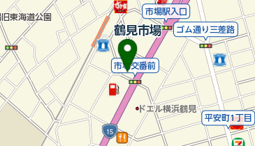 ぐるめ寿司 鶴見市場店の地図画像