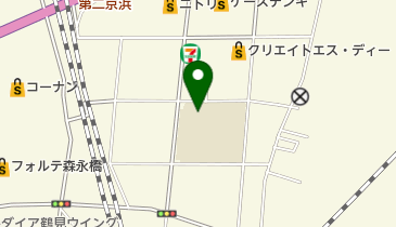 鶴見区役所 市場小学校コミュニティハウスの地図画像