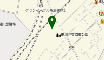 鶴見区役所 鶴見市場コミュニティハウスの地図画像