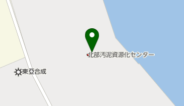 横浜市役所 環境創造局 下水道施設部 北部下水道センター 北部汚泥資源の地図画像