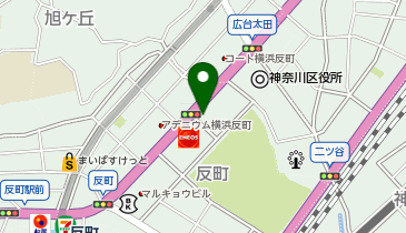 ワークショップナイン横浜店の地図画像