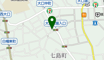 有限会社小宮硝子店の地図画像