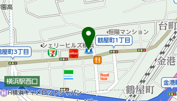 きものレディ着付学院横浜校の地図画像